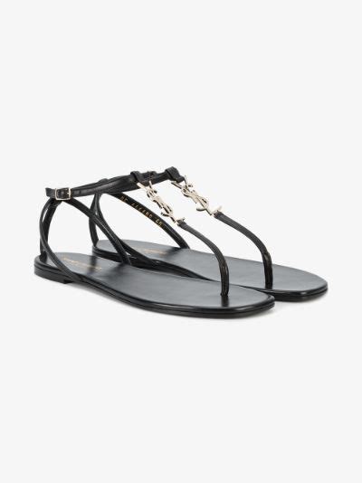 ysl nu pieds white|Sandals .